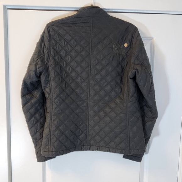 Super Dry Quilted Bomber Jacket - Picture 2 of 6